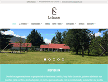 Tablet Screenshot of estancialastacanas.com